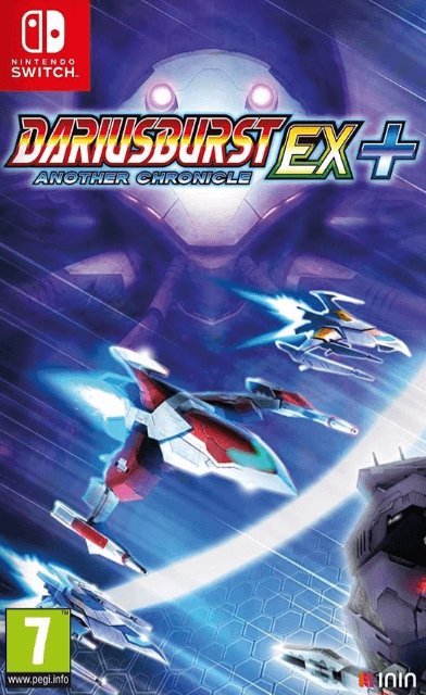 Dariusburst: Another Chronicle EX+ & G-Darius HD box art for Nintendo Switch